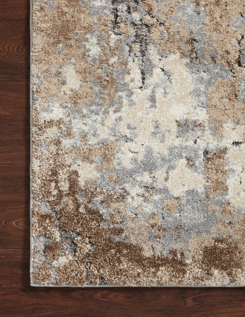 Theory Rug 09 | Dove / Bark