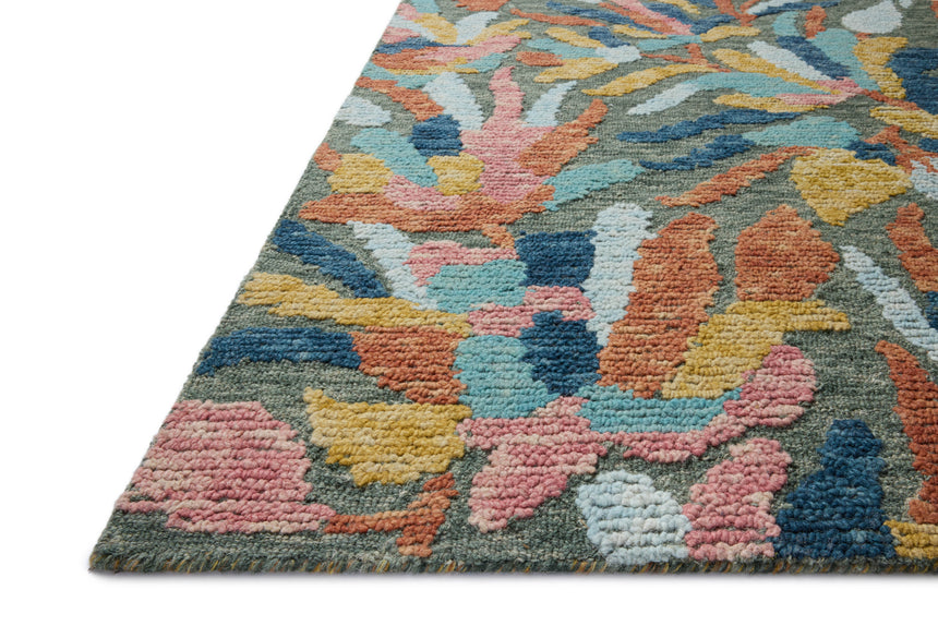 Tilly Rug 05 | Green / Multi