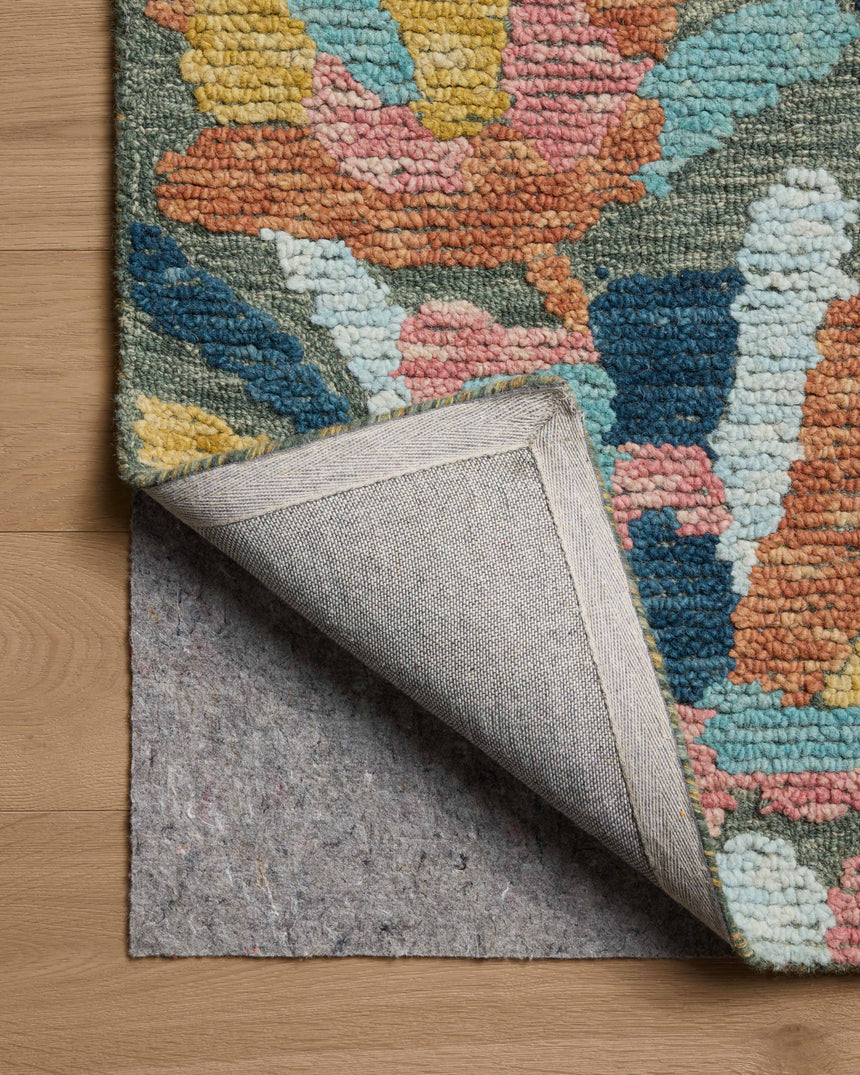 Tilly Rug 05 | Green / Multi