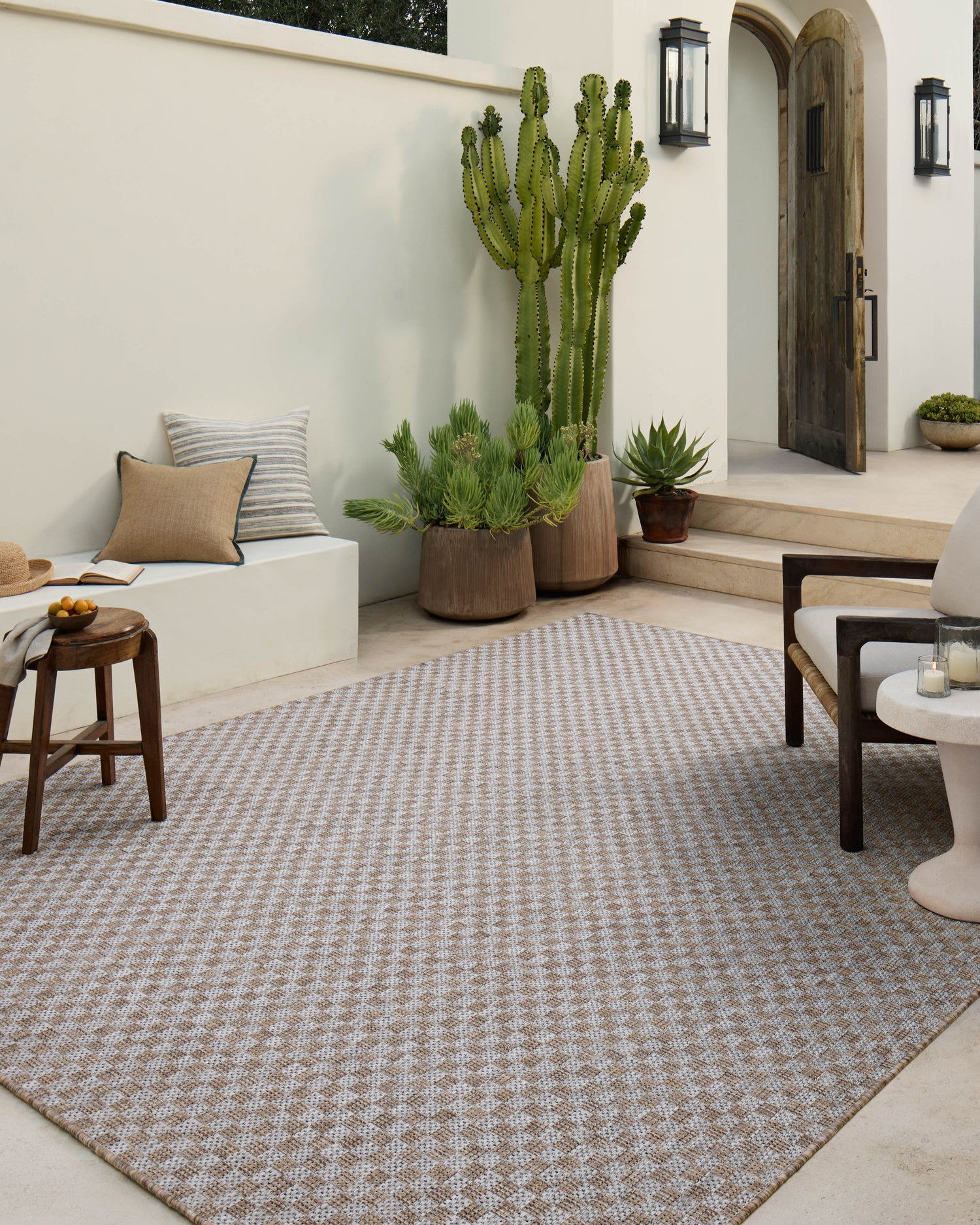 Topanga Rug 02 | Natural / Silver