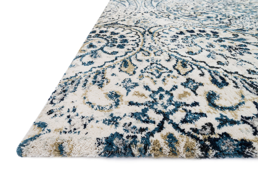 Torrance Rug 02 | Ivory / Indigo