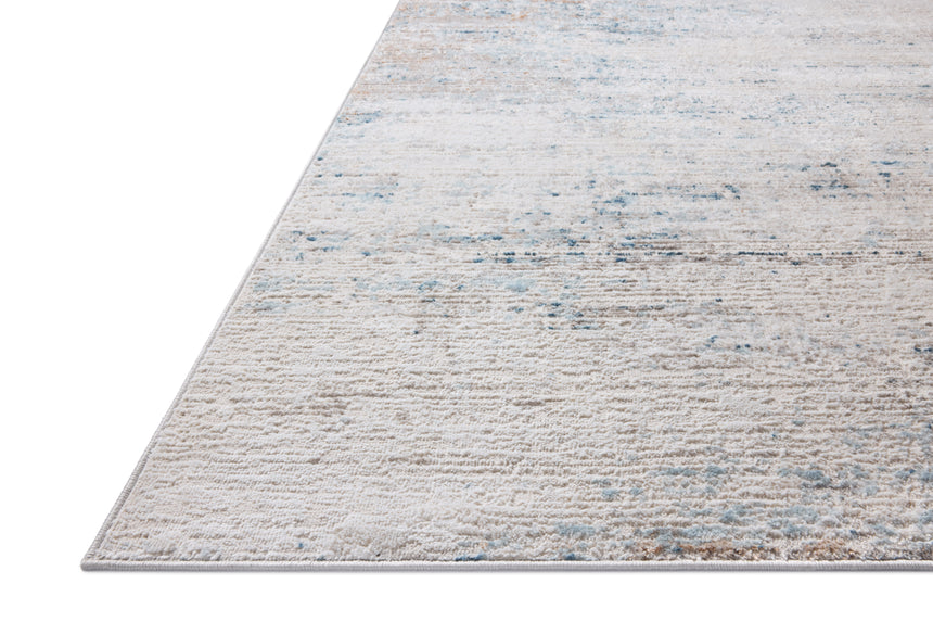 Townes Rug 04 | Ivory / Sky