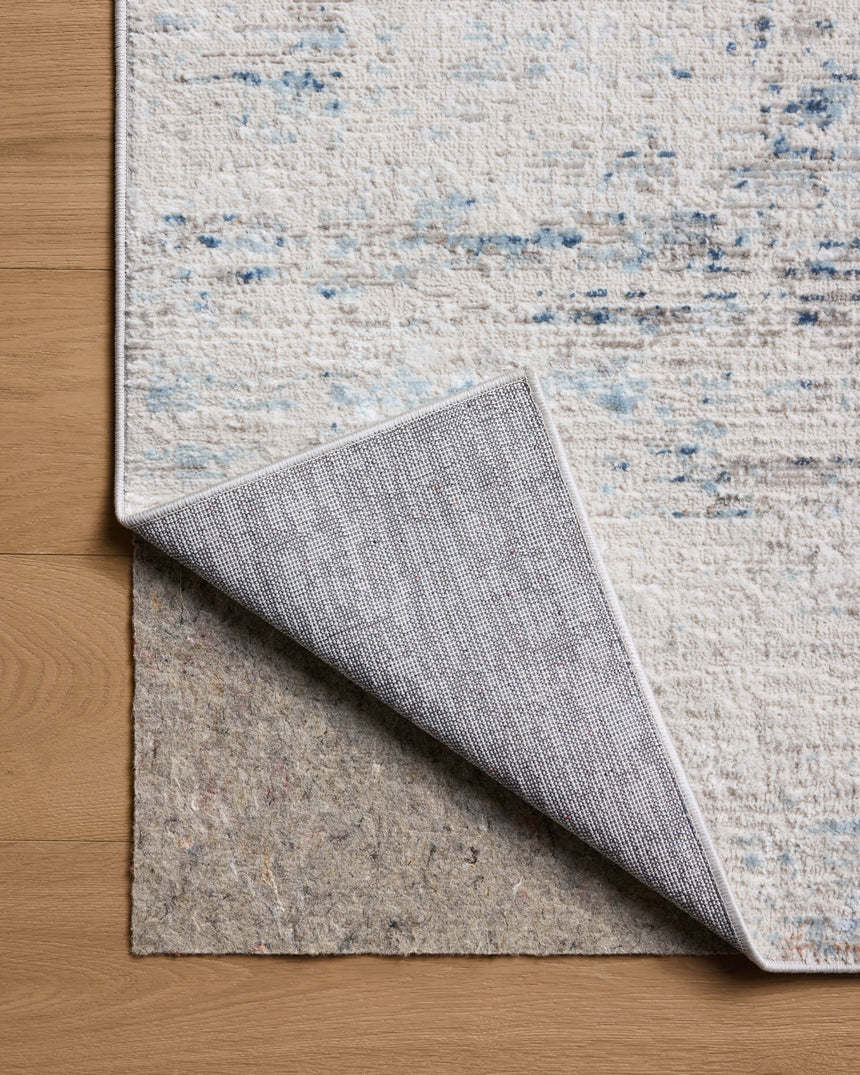 Townes Rug 04 | Ivory / Sky