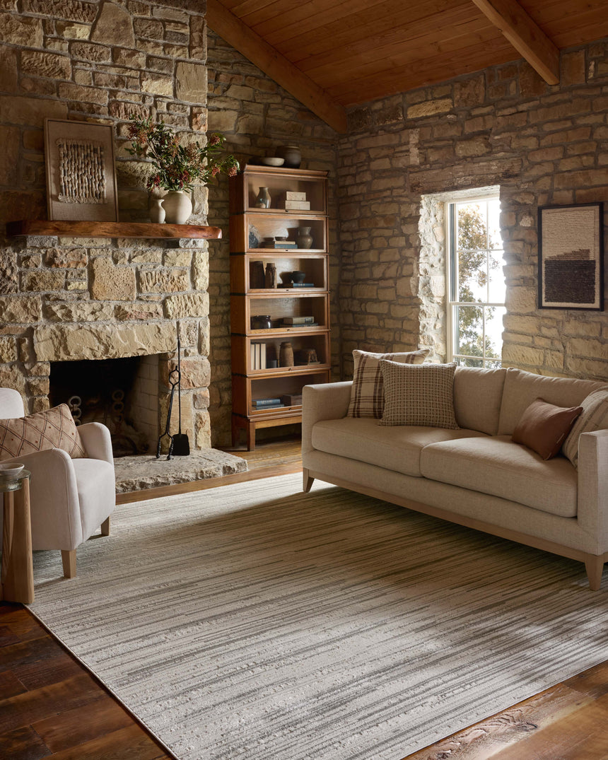 Townes Rug 05 | Beige / Grey