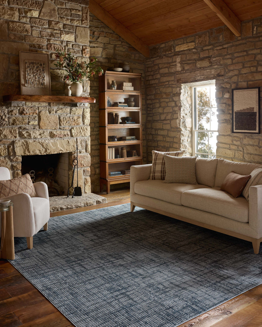 Townes Rug 08 | Grey / Denim