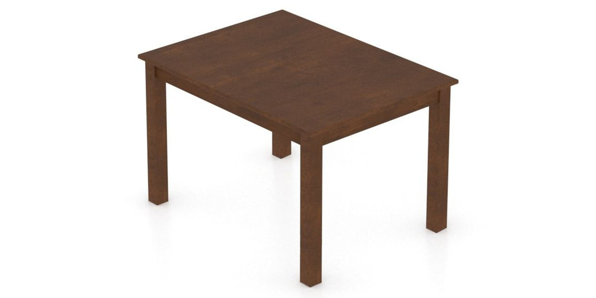 Canadel HD Dining Table in Cognac Washed, view from above