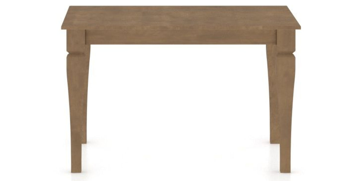 Canadel PB Dining Table in Pecan Washed, side view