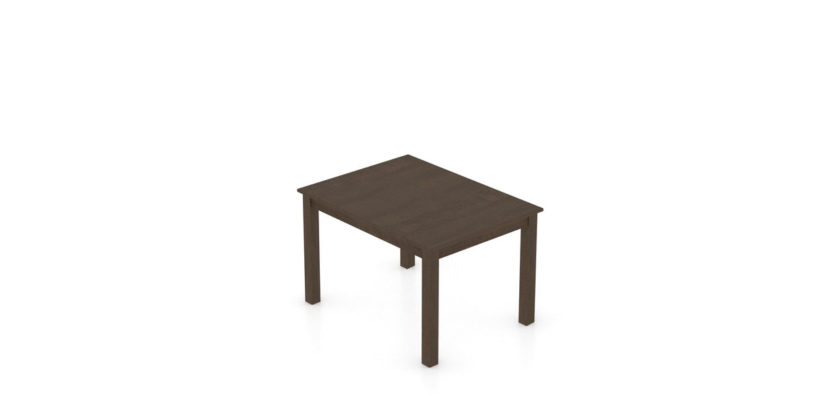 Canadel HD Dining Table in Hazelnut Washed, view from above