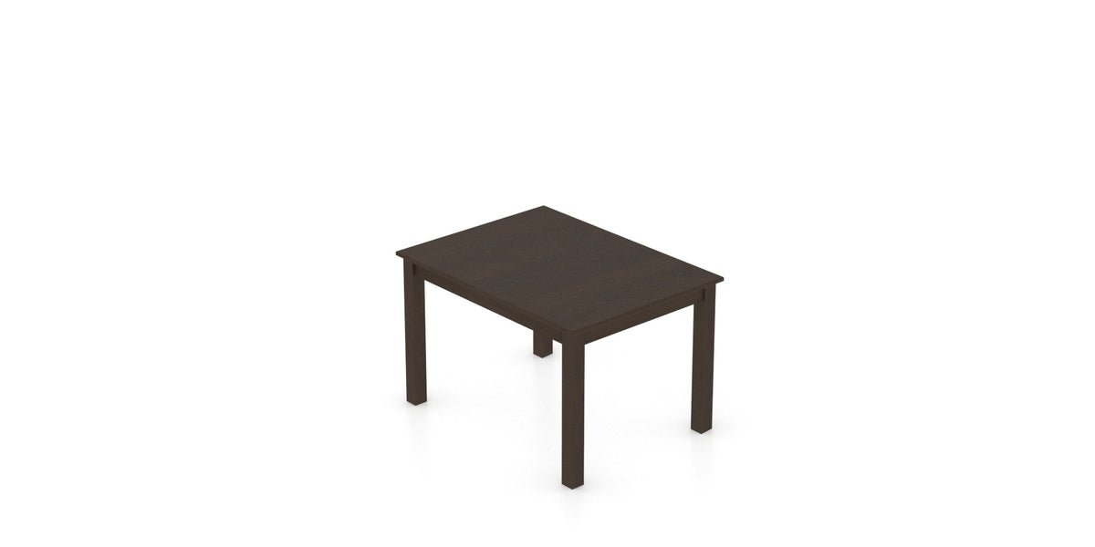 Canadel HD Dining Table in Davy's Grey, view from above