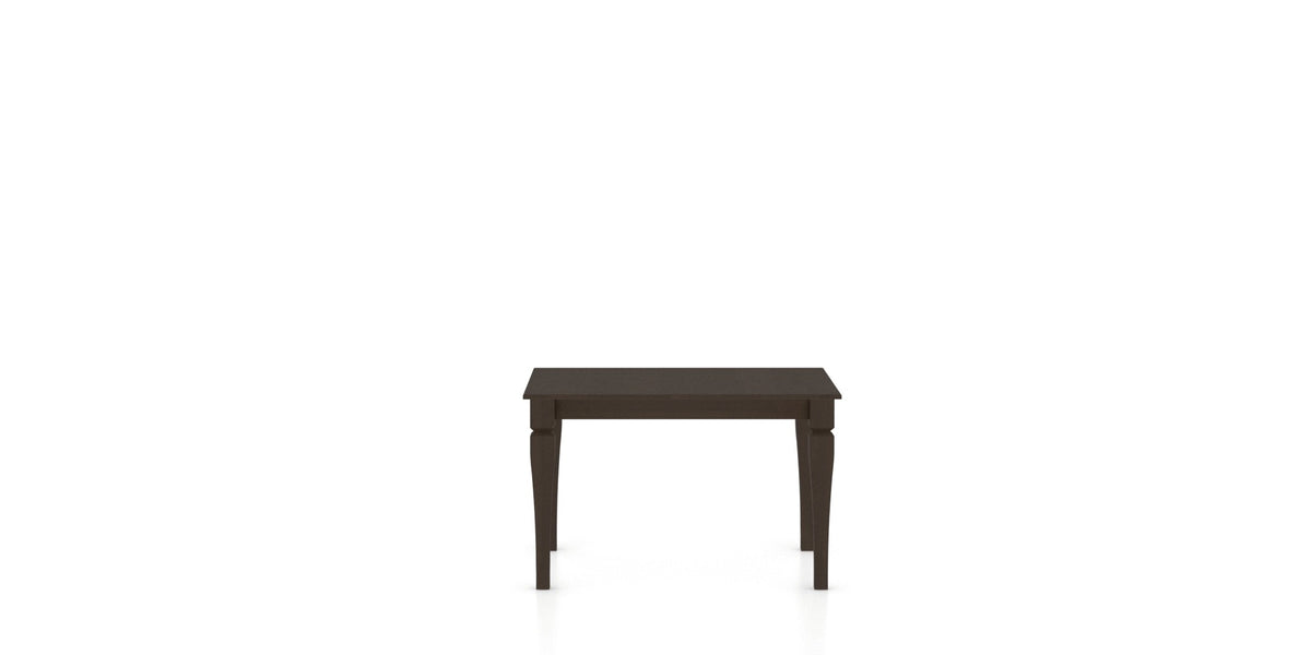 Canadel PB Dining Table in Davy's Grey, side view