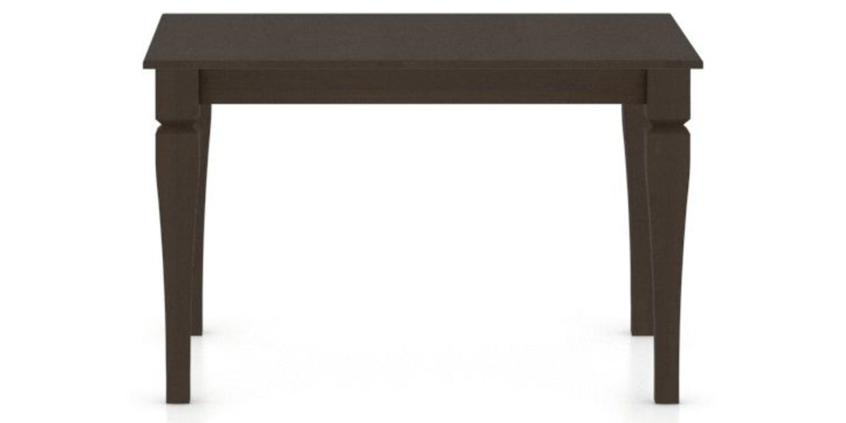 Canadel PB Dining Table in Davy's Grey, side view