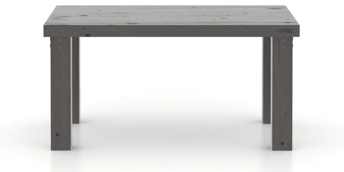 Canadel Loft Rectangular Dining Table 3860 in 59 Davy's Grey, side view