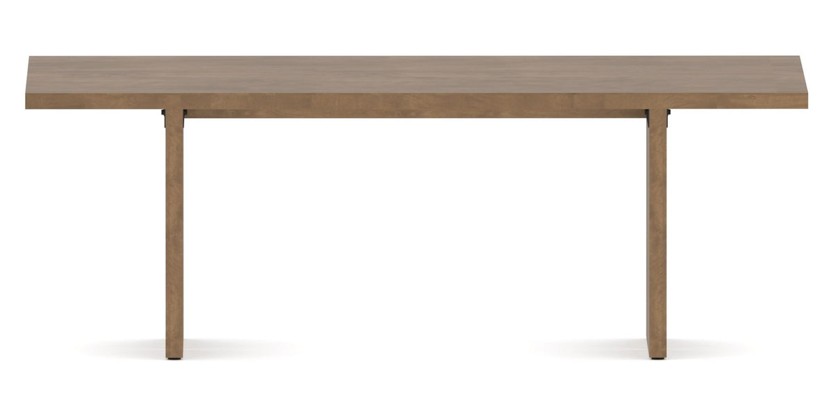Canadel Modern Rectangular Dining Table with MP Base in Large Size, side view