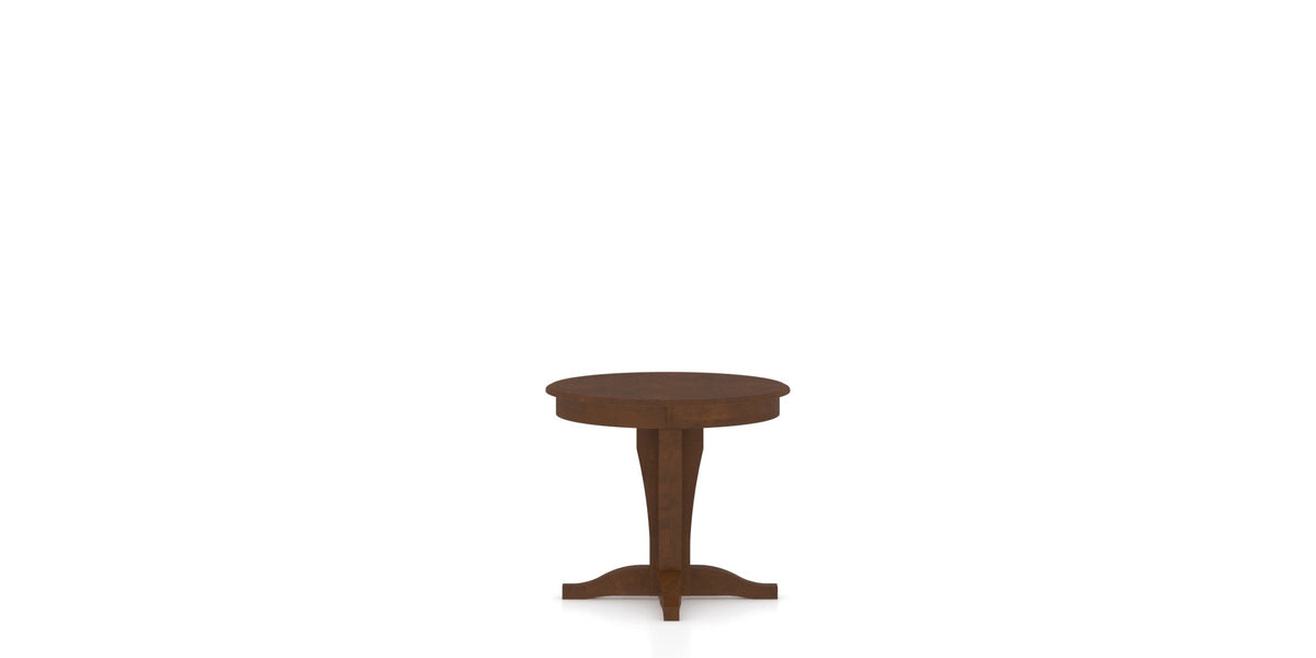 Canadel XC Dining Table in Cognac Washed, side view