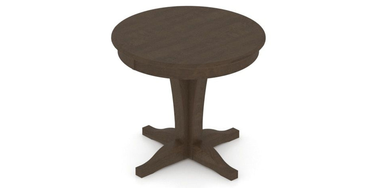 Canadel XC Dining Table in Hazelnut Washed, view from above