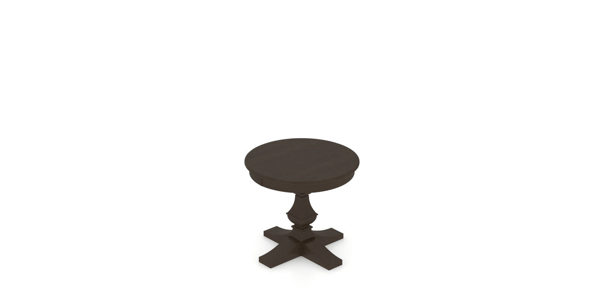 Canadel TP Dining Table in Davy's Grey, view from above