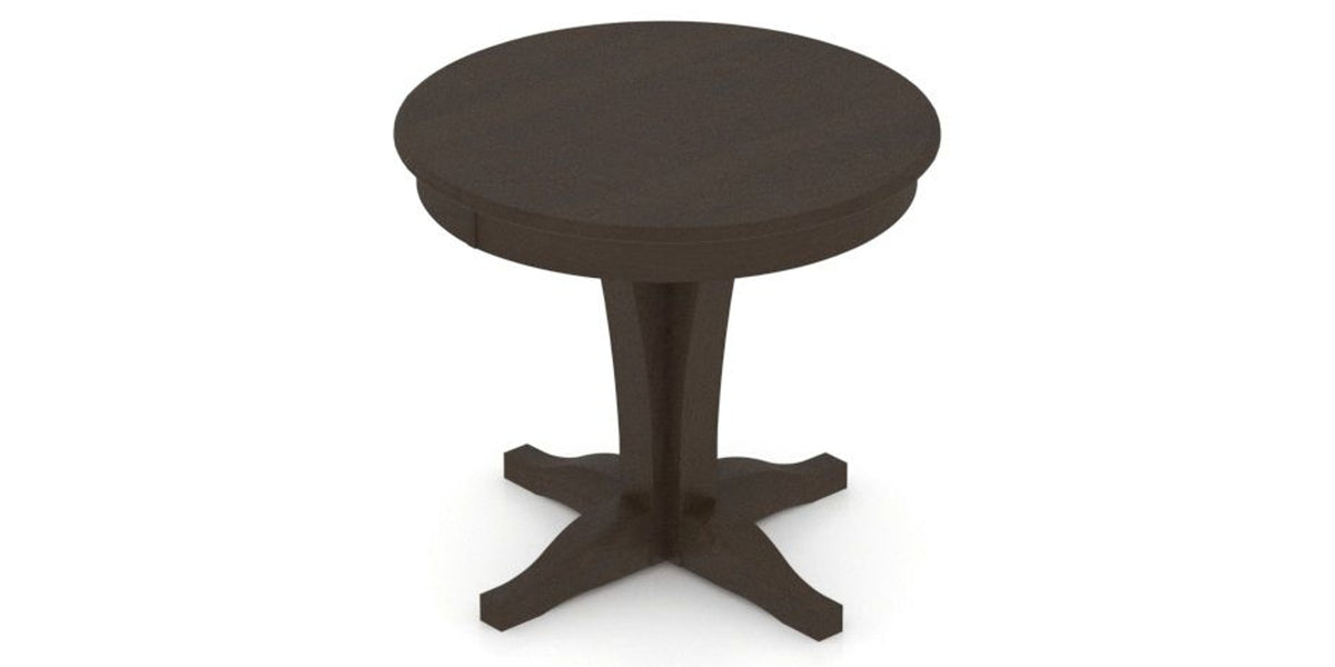 Canadel XC Dining Table in Davy's Grey, view from above