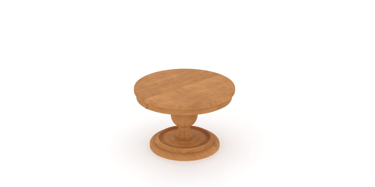Canadel Farmhouse Dining Table 4848 in Honey Washed, view from above