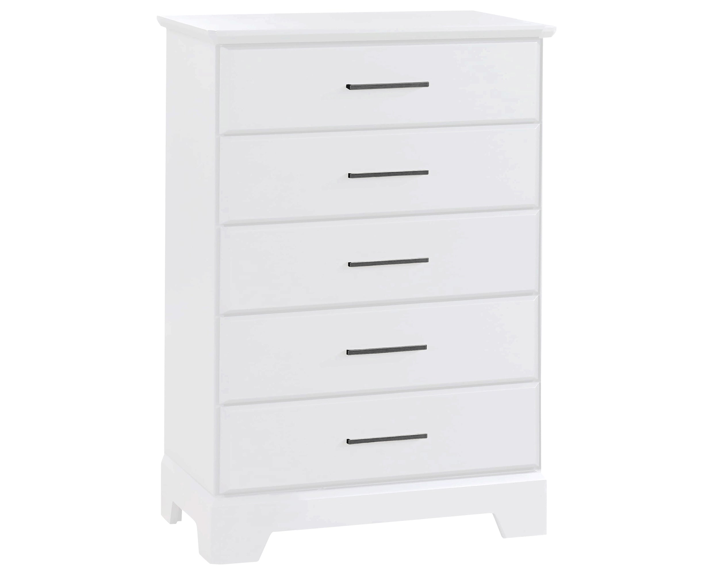 White Birch | Taylor 5 Drawer Dresser | Valley Ridge Furniture