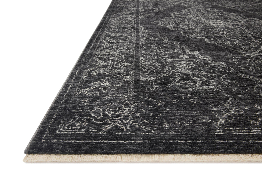 Vance Rug 03 | Charcoal / Dove