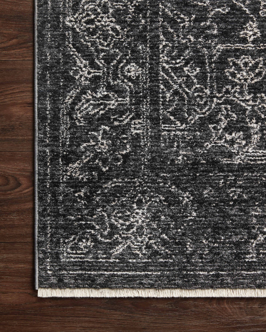 Vance Rug 03 | Charcoal / Dove