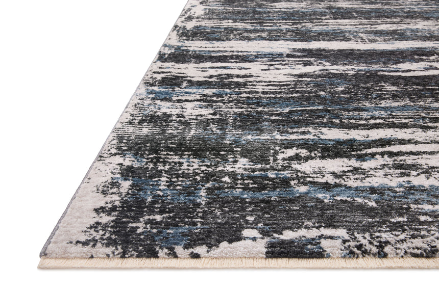 Vance Rug 04 | Charcoal / Dove