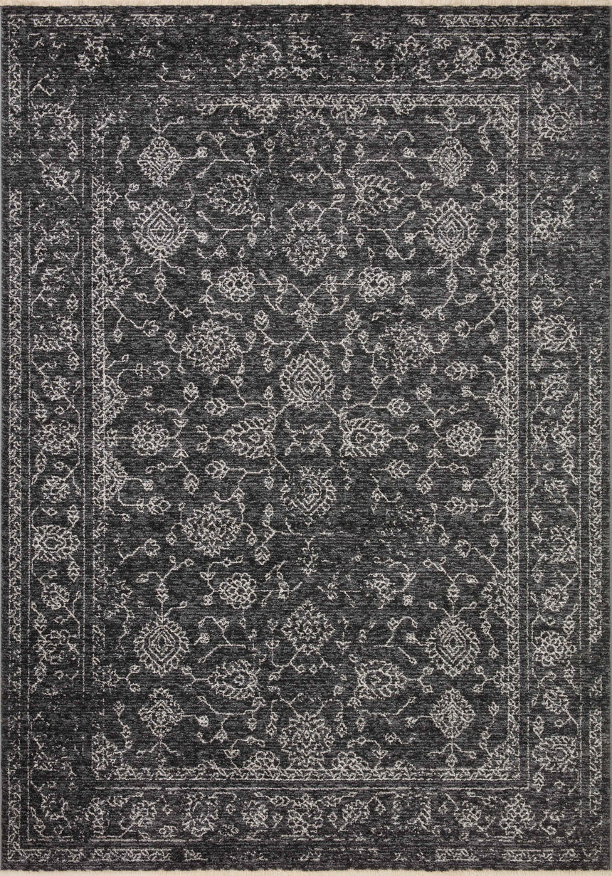 Vance Rug 09 | Charcoal / Dove
