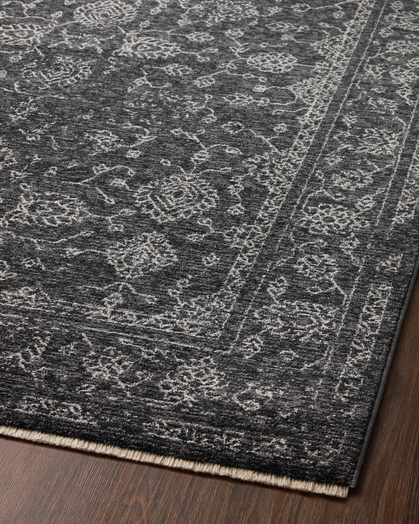 Vance Rug 09 | Charcoal / Dove