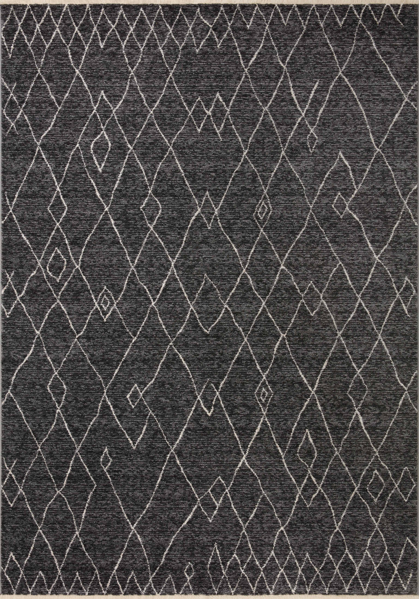 Vance Rug 11 | Charcoal / Dove