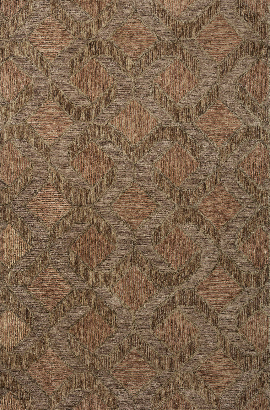 Varena Rug 03 | Rust / Bark
