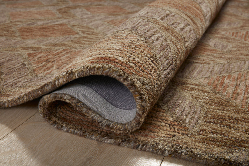 Varena Rug 03 | Rust / Bark