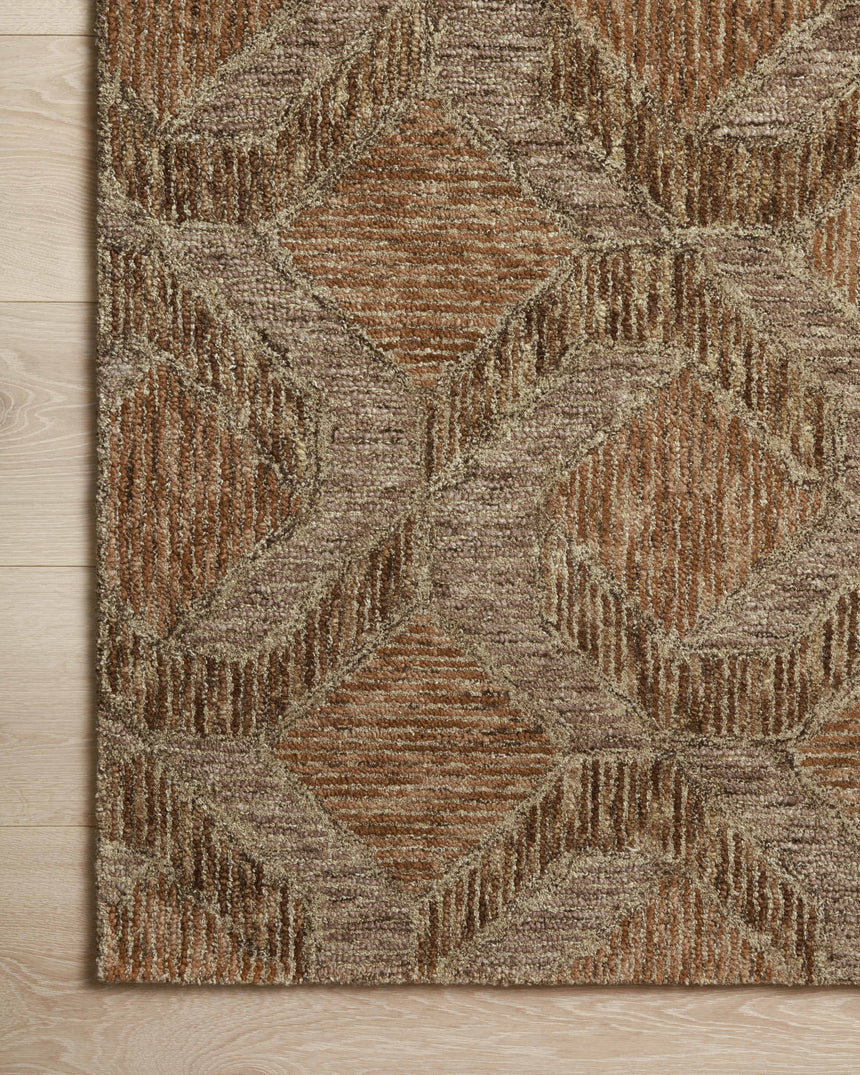 Varena Rug 03 | Rust / Bark