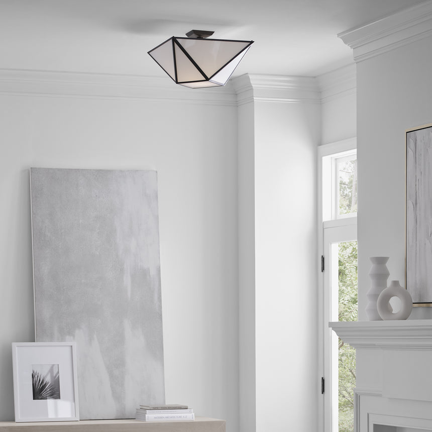 Lorino Large Semi-Flush Mount
