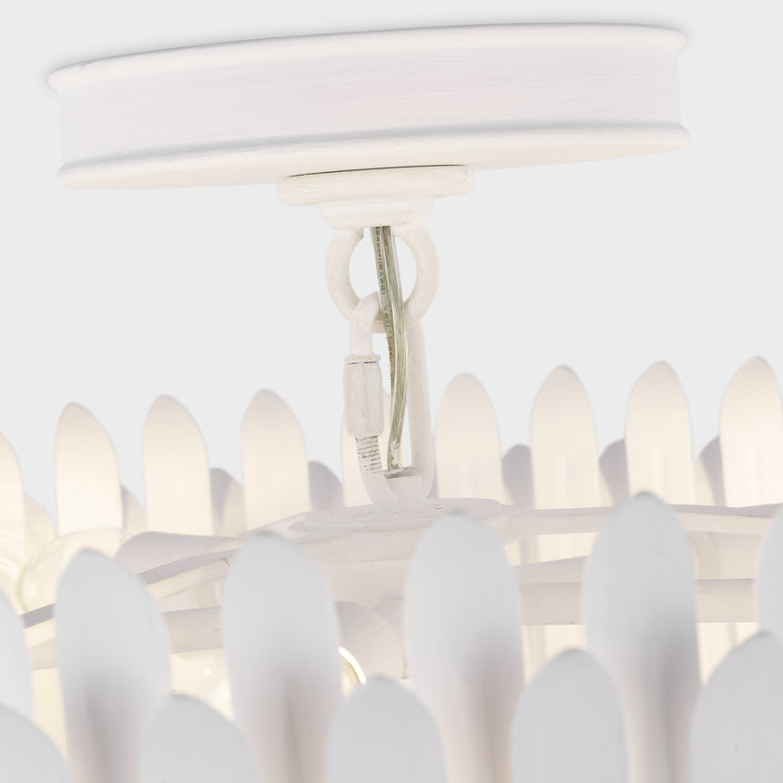 Leslie 21" Semi-Flush