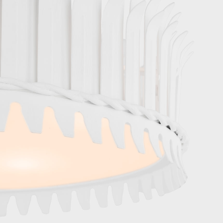 Leslie 21" Semi-Flush