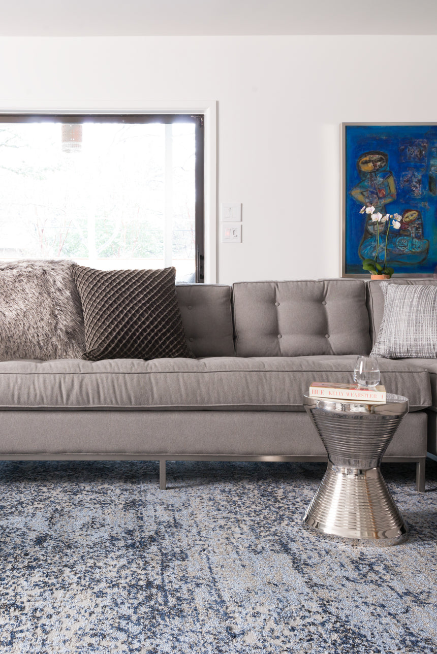 Viera Rug 06 | Lt. Blue / Grey