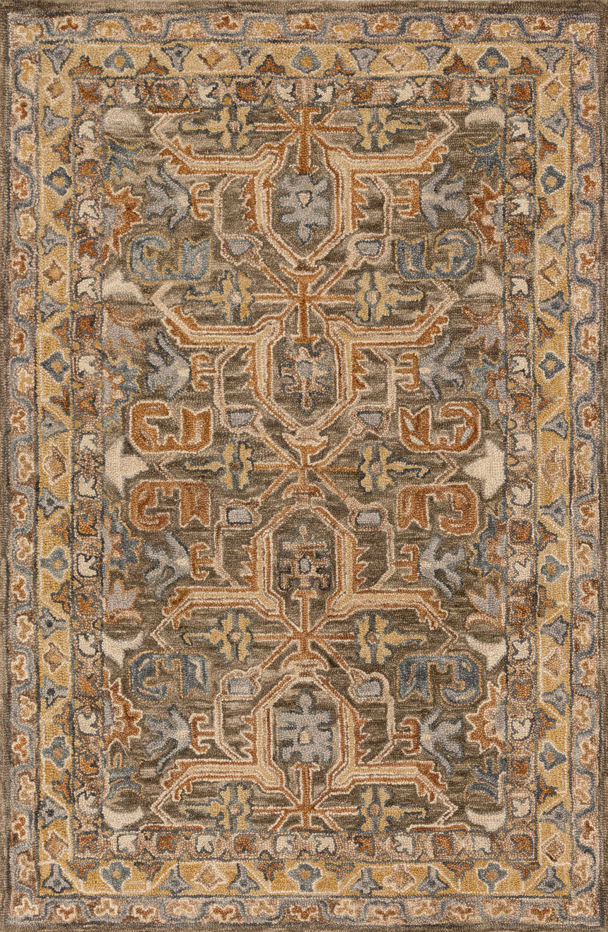Victoria Rug 01 | Walnut / Multi