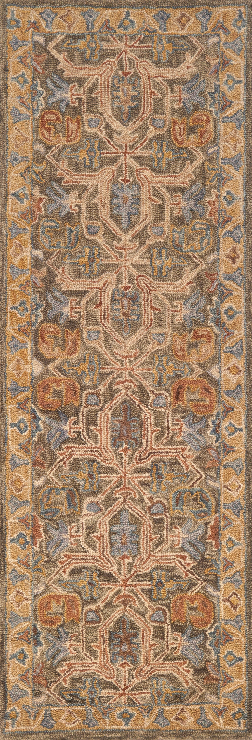 Victoria Rug 01 | Walnut / Multi