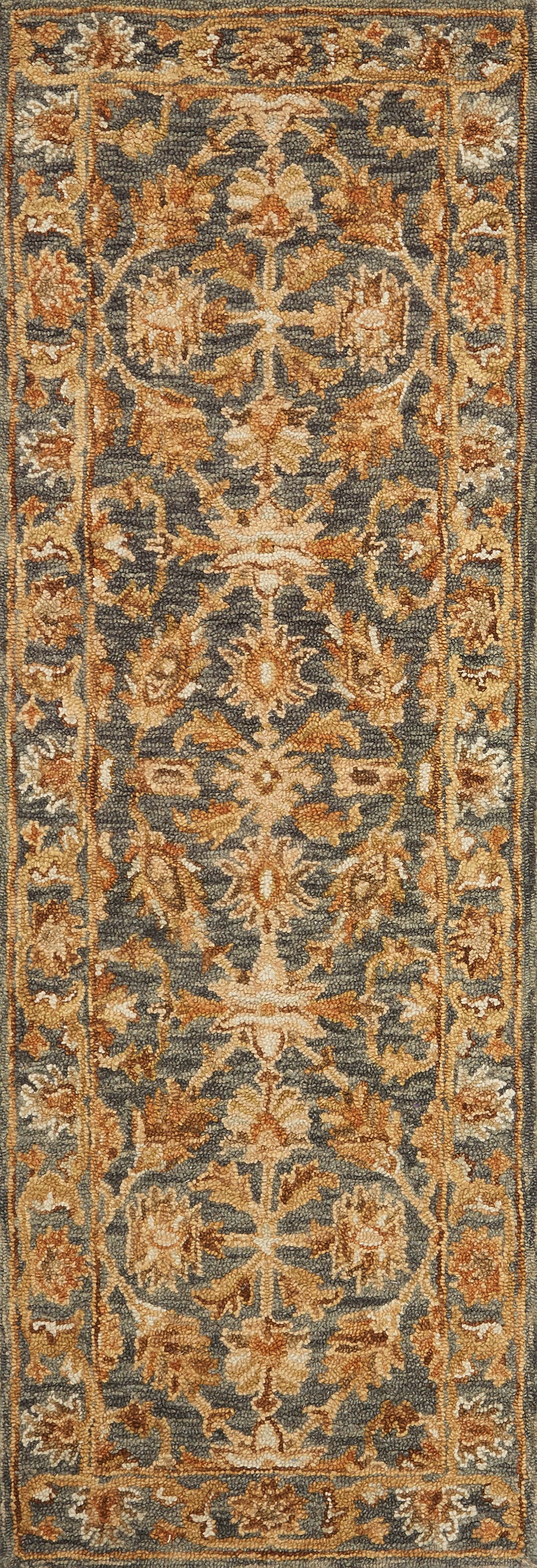 Victoria Rug 05 | Slate / Slate