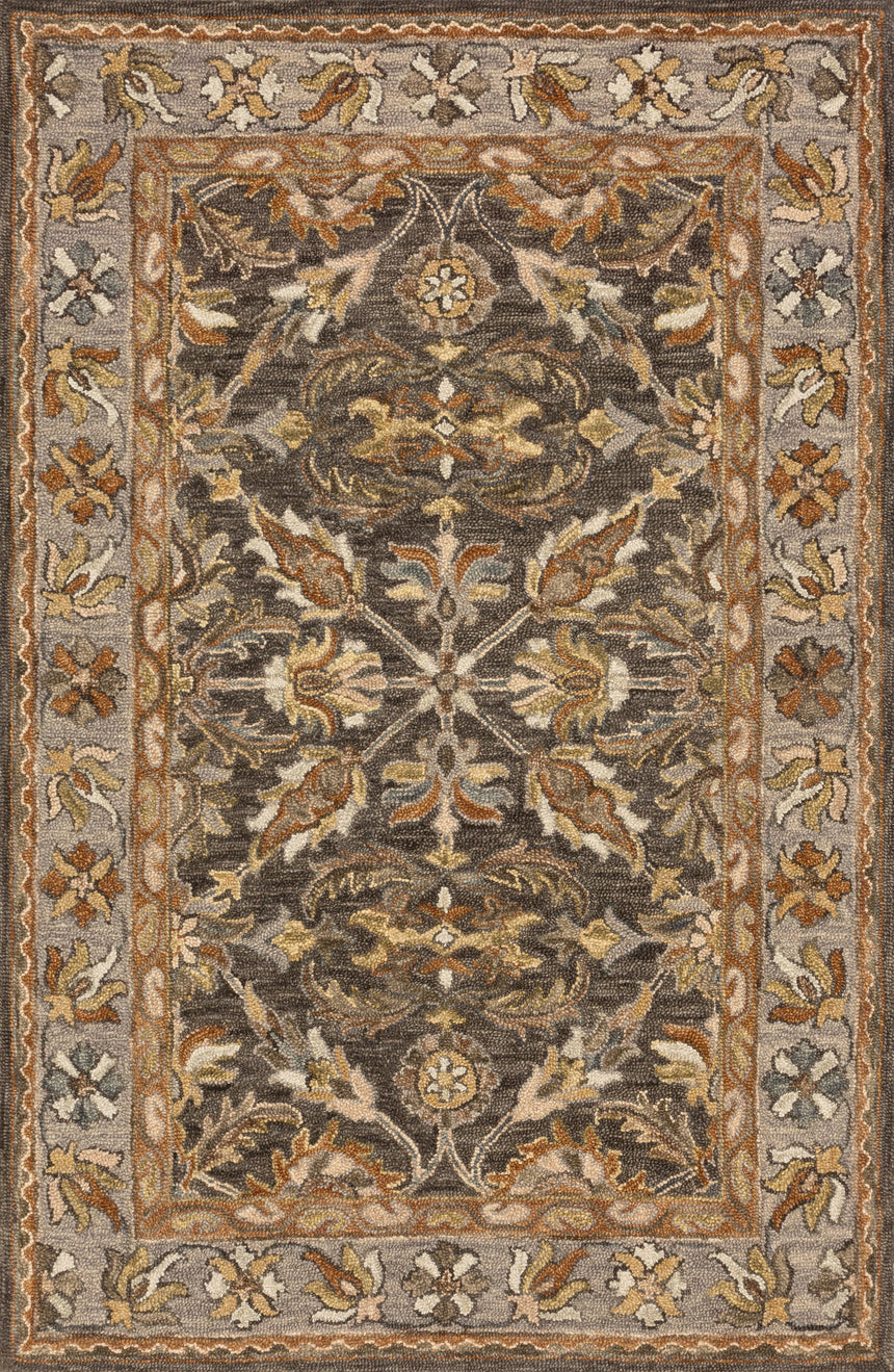 Victoria Rug 06 | Dk Taupe / Grey