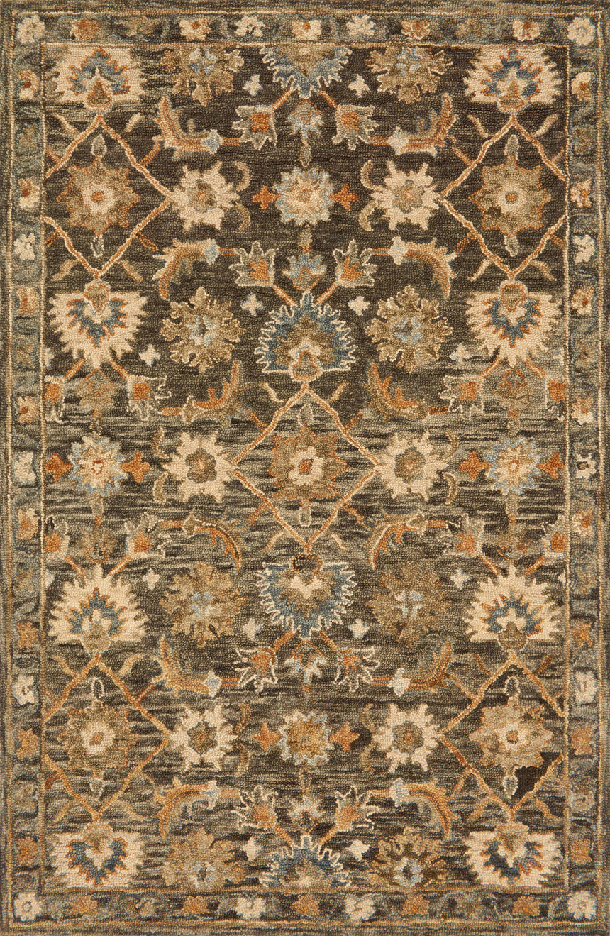 Victoria Rug 08 | Dk Taupe / Multi