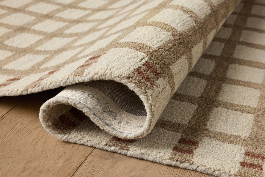 Waylon Rug 02 | Natural / Rust