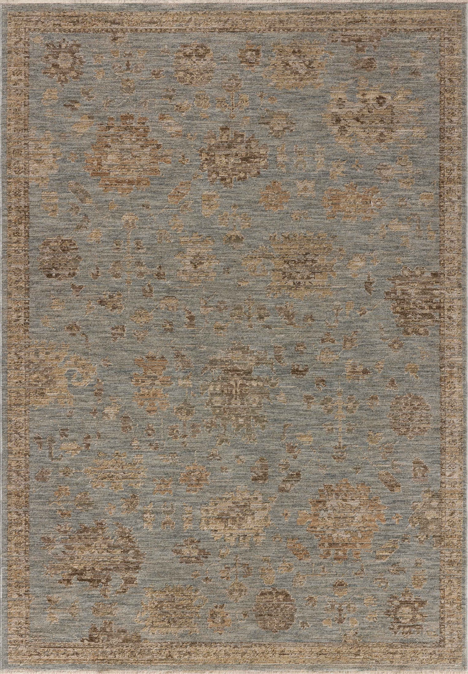 Willa Rug 03 | Sky / Natural
