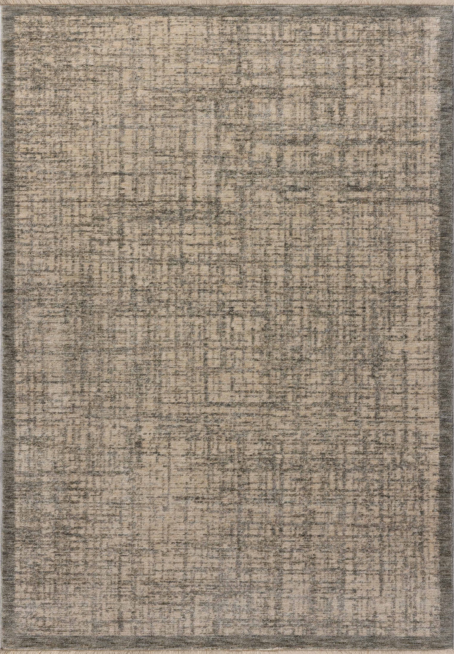 Winston Rug 01 | Denim / Bone