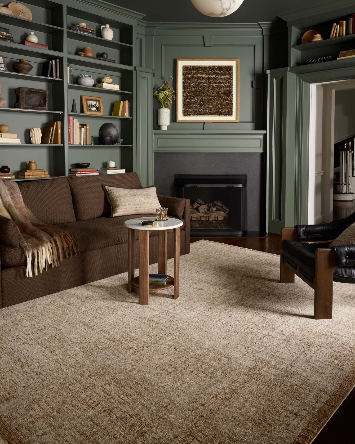 Winston Rug 01 | Spice / Bone