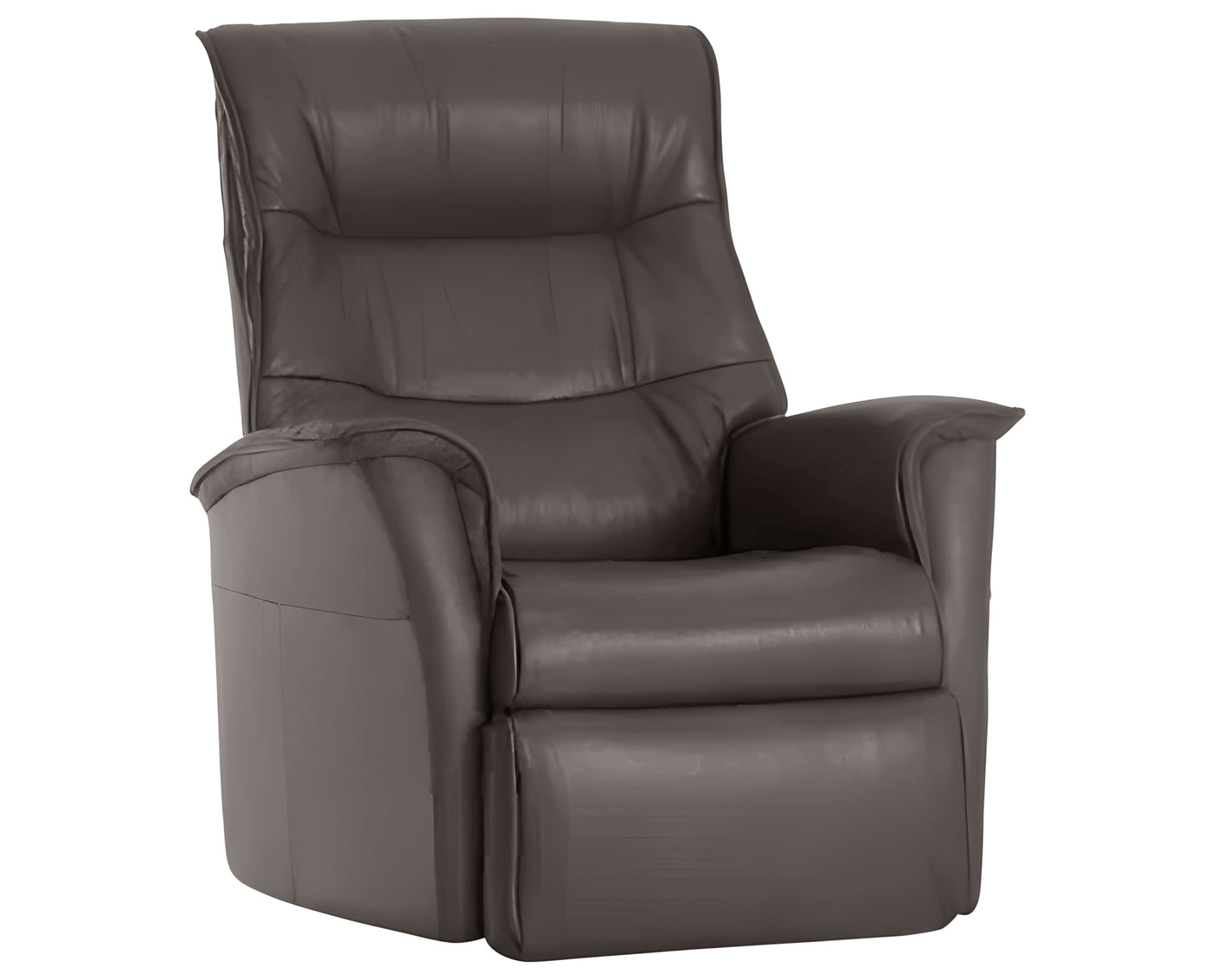 Trend Leather Graphite | Norwegian Comfort Paramount 1-Seater Wallsaver - Promo | Valley Ridge Furniture
