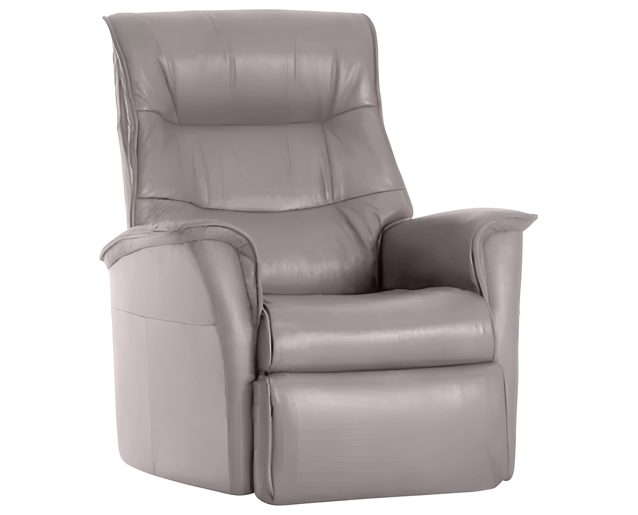 Trend Leather Cinder | Norwegian Comfort Paramount 1-Seater Wallsaver - Promo | Valley Ridge Furniture