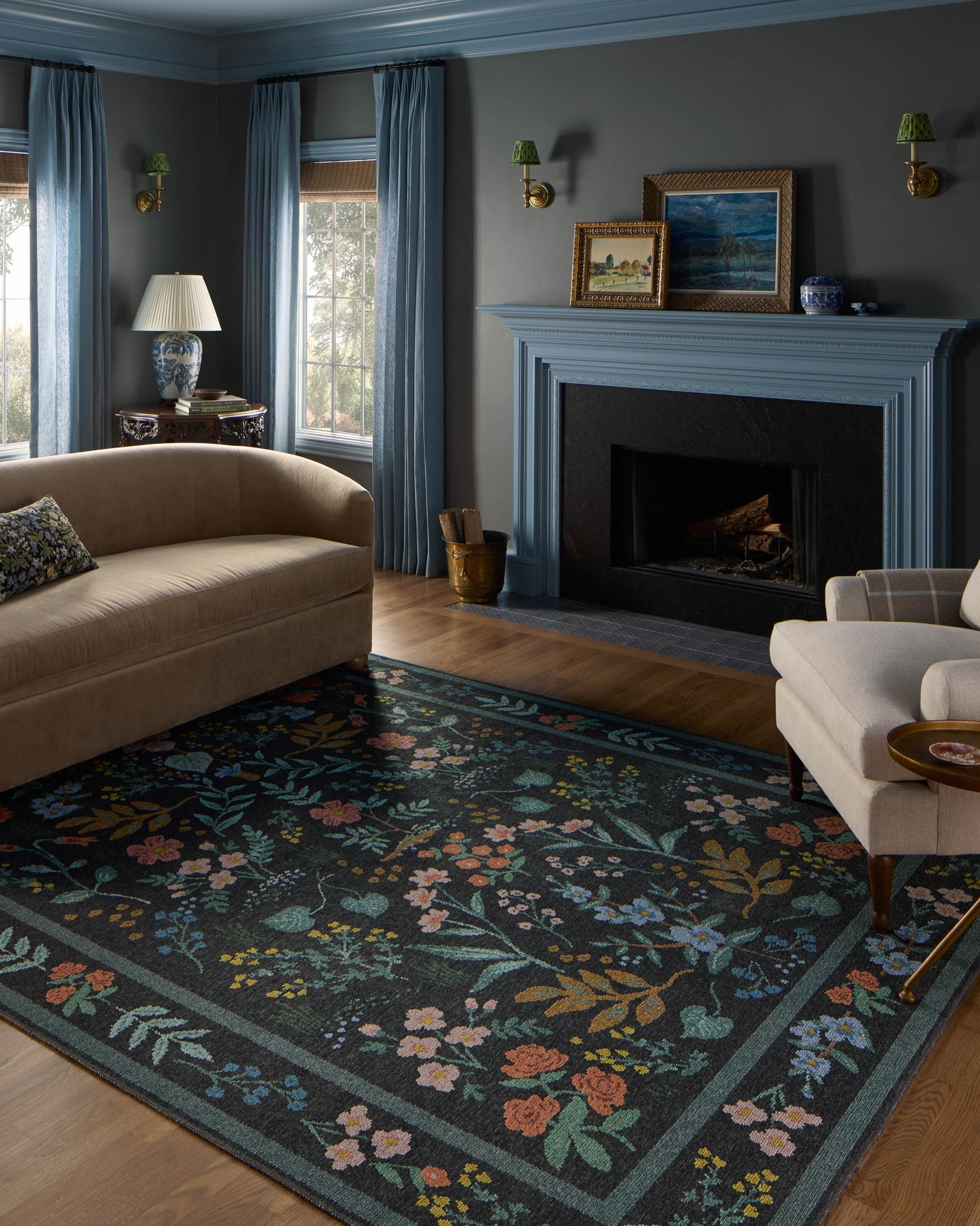 Wildwood Rug 01 | Charcoal