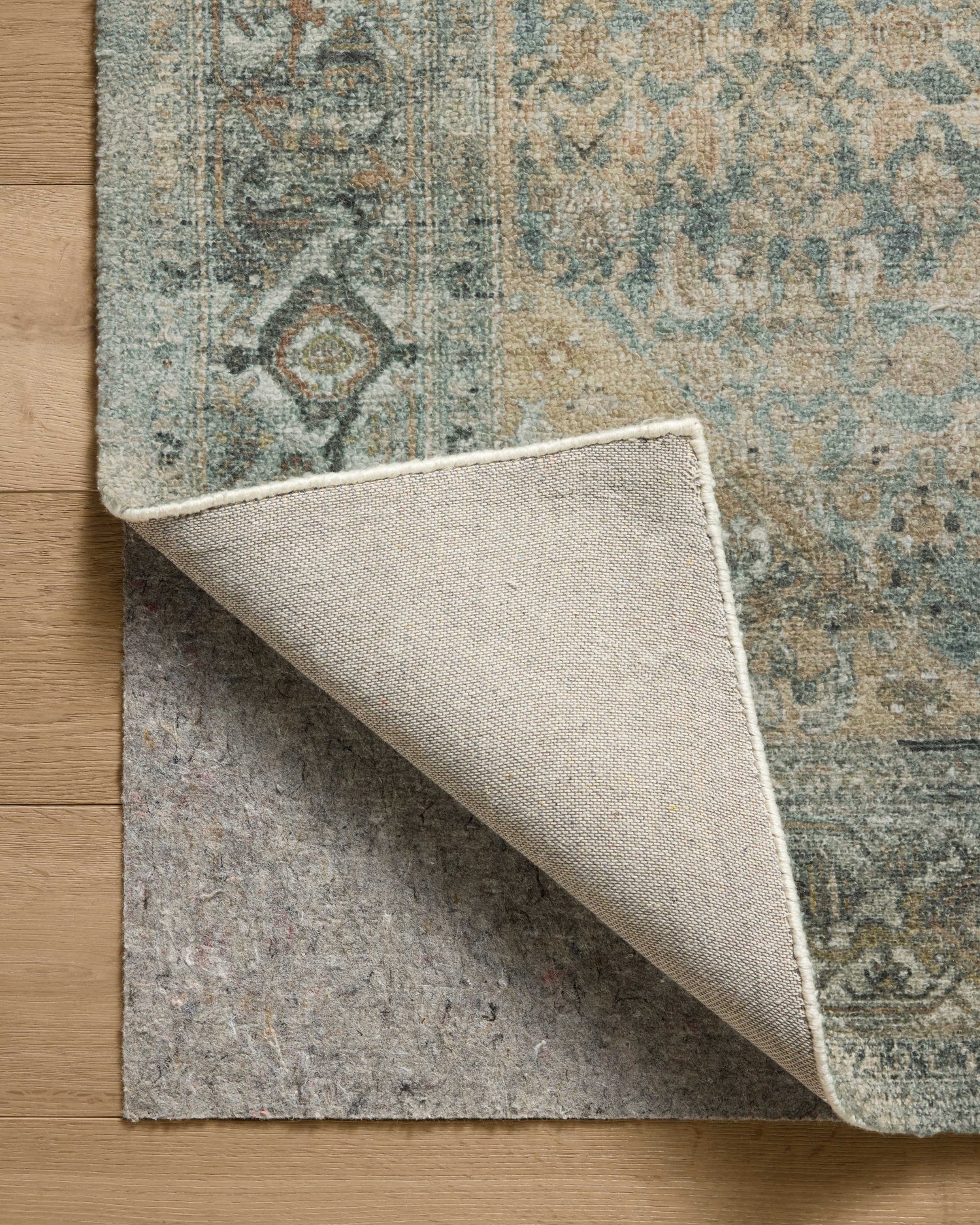 Wimberly Rug 03 | Lagoon / Wheat