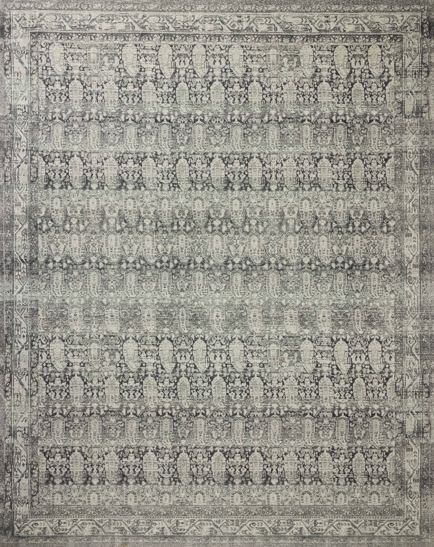 Wimberly Rug 04 | Granite / Cream